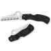 Couteau pliant Spyderco Rescue 79mm C45SBK manche en nylon/fibre de verre noir 10,4cm