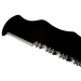 Couteau pliant Spyderco Assist C79PSBBK lame noire dentée manche en nylon/fibre de verre noir 12,2cm