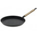 Poêle à crêpes antiadhésive De Buyer Choc B Bois en aluminium forgé et manche en hêtre