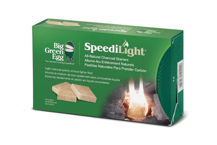 Boite de 24 allume-feux naturels pour barbecues Big Green Egg