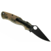 Couteau pliant Spyderco Paramilitary 2 Camo C81GPCMOBK2 lame noire manche en G10 12,2cm