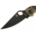 Couteau pliant Spyderco Paramilitary 2 Camo C81GPCMOBK2 lame noire manche en G10 12,2cm
