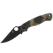 Couteau pliant Spyderco Paramilitary 2 Camo C81GPCMOBK2 lame noire manche en G10 12,2cm