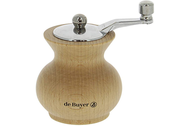 Moulin &agrave; &eacute;pices De Buyer Boogie B Bois 7cm - sel ou poivre