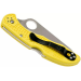 Couteau pliant Spyderco Salt 2 C88PYL2 manche en nylon/fibre de verre jaune 10,8cm