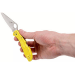 Couteau pliant Spyderco Salt 2 C88PYL2 manche en nylon/fibre de verre jaune 10,8cm