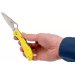 Couteau pliant Spyderco Salt 2 C88SYL2 à lame dentée manche en nylon/fibre de verre 10,8cm