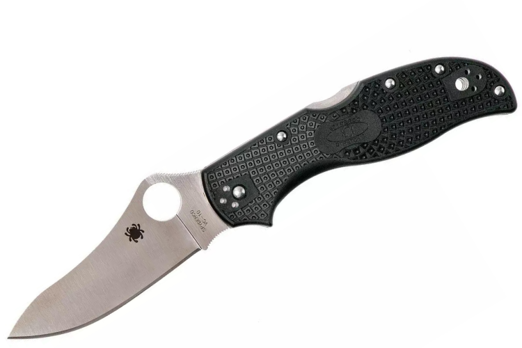 Couteau pliant Spyderco Strech 2 C90PBK2 manche en nylon/fibre de verre noir 12cm