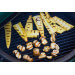Grille en fonte pour barbecue Big Green Egg MiniMax et Small
