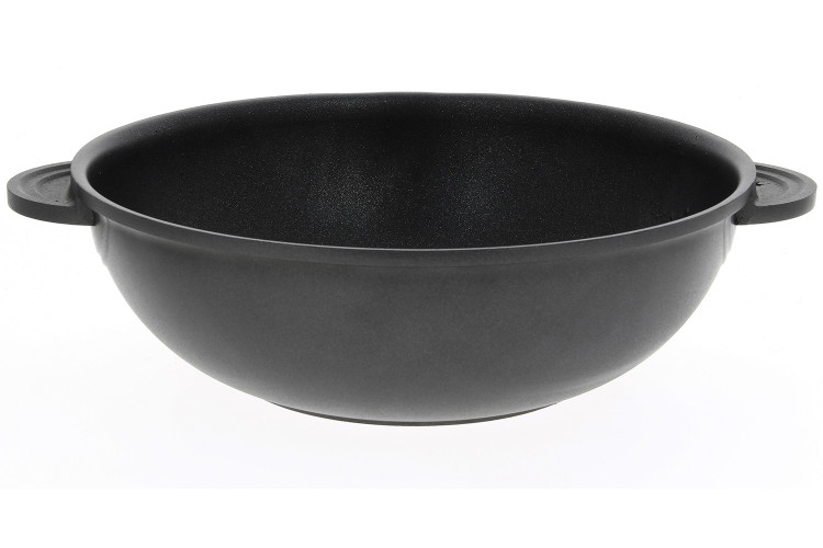 Wok en fonte d'aluminium De Buyer Choc Extreme &oslash;32cm &agrave; 2 anses