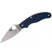 Couteau pliant Spyderco UK Penknife C94PDBL manche en nylon/fibre de verre bleu foncé 10cm