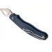 Couteau pliant Spyderco UK Penknife C94PDBL manche en nylon/fibre de verre bleu foncé 10cm
