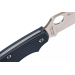 Couteau pliant Spyderco UK Penknife C94PDBL manche en nylon/fibre de verre bleu foncé 10cm