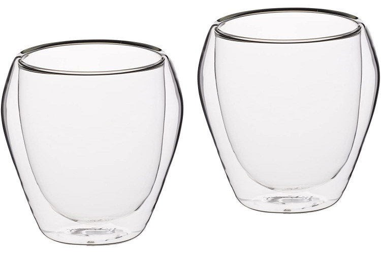 Lot de 2 gobelets en verre KitchenCraft Le&rsquo;Xpress 25cl double paroi