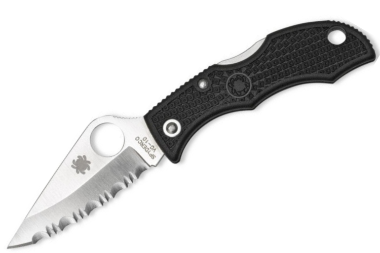 Couteau pliant Spyderco Ladybug 3 LBKP3 manche en nylon/fibre de verre 6,2cm