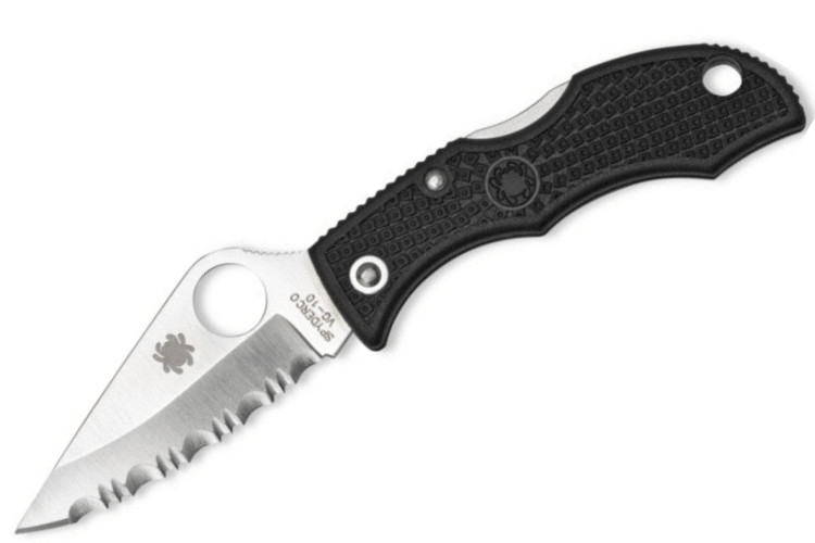 Couteau pliant Spyderco Ladybug 3 LBKP3 manche en nylon/fibre de verre 6,2cm