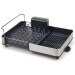 Égouttoir à vaisselle Joseph Joseph Extend Steel en inox extensible gris