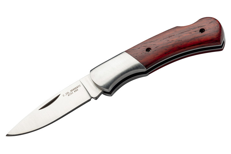 Couteau pliant Herbertz 586708 manche bois 8cm