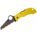 Couteau pliant Spyderco Manbug MYLS manche en nylon/fibres de verre jaune 6,4cm