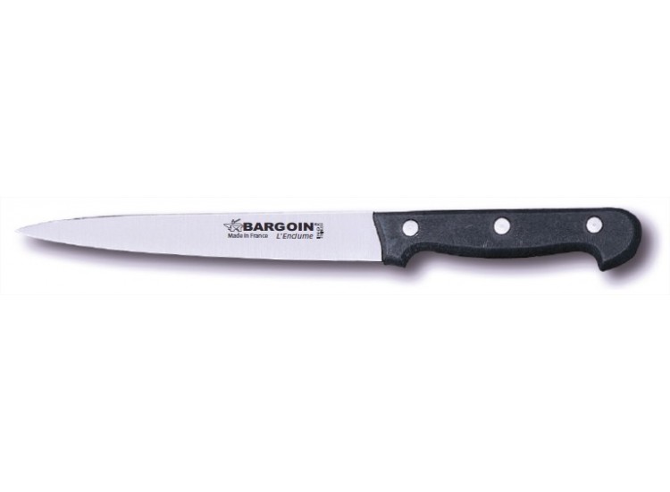 Couteau filet de sole BARGOIN 20cm manche 3 rivets