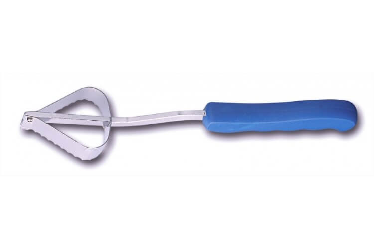 Ecailleur à poisson BARGOIN 16cm manche bleu