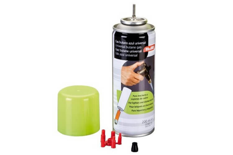 Cartouche de gaz pour chalumeau et briquets - Recharge de 200ml
