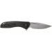 Couteau pliant CIVIVI Baklash C801D manche en G10/fibre de carbone noir 11,7cm
