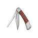Couteau pliant multifonction Herbertz 214313 manche pakkawood marron 8cm