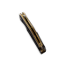 Couteau pliant CIVIVI Statera C901A manche en G10/fibre de carbone marron et noir 11,7cm