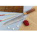 Couteau de chef japonais artisanal Yoshimi Kato AS Nashiji 24cm
