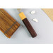 Couteau ko-bunka japonais artisanal Yoshimi Kato AS Nashiji 13,5cm
