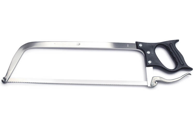 Scie de boucher SANELLI 45cm inox pour boucher professionnel
