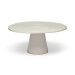 Plateau de présentation ø20cm Dutch Deluxes en céramique blanche