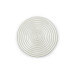 Plateau de présentation ø20cm Dutch Deluxes en céramique blanche