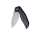 Couteau pliant CIVIVI Anthropos Damas C903DS manche en G10/fibre de carbone tout noir 10,6cm
