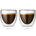 Set 2 verres Bodum Pavina 8cl double paroi
