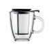 Mug à thé Bodum Yo-Yo Set 35cl en verre avec filtre