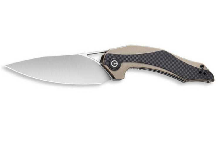 Couteau pliant CIVIVI Plethiros en G10/fibre de carbone 11,2cm