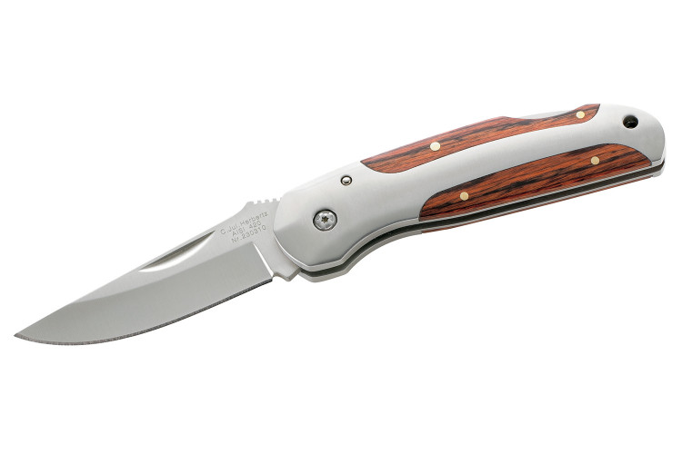 Couteau pliant Herbertz 230310 manche pakkawood / acier 10,2cm