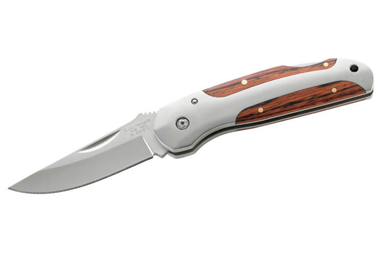 Couteau pliant Herbertz 230310 manche pakkawood / acier 10,2cm
