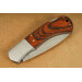 Couteau pliant Herbertz 223410 manche pakkawood 10,3cm avec mitre en acier
