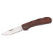 Couteau pliant Herbertz 569811 manche pakkawood strié 11,5cm + clip de poche