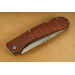 Couteau pliant Herbertz 569811 manche pakkawood strié 11,5cm + clip de poche
