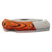 Couteau pliant Herbertz 591408 manche pakkawood orange 8cm