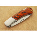 Couteau pliant Herbertz 591408 manche pakkawood orange 8cm