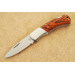 Couteau pliant Herbertz 591408 manche pakkawood orange 8cm