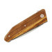 Couteau pliant artisanal Salamandra Hela manche bocote 11cm + étui