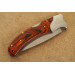 Couteau pliant Herbertz 591312 manche pakkawood orange 11,5cm