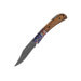 Couteau pliant Herbertz 595511 revêtement titane manche zebrawood à motif 11cm