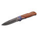Couteau pliant Herbertz 595313 manche bois de cocobolo avec mitre à motif 12,5cm